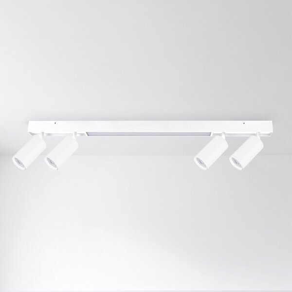 Brilagi - Spot LED SELE 4xGU10/30W/230V + LED/20W alb