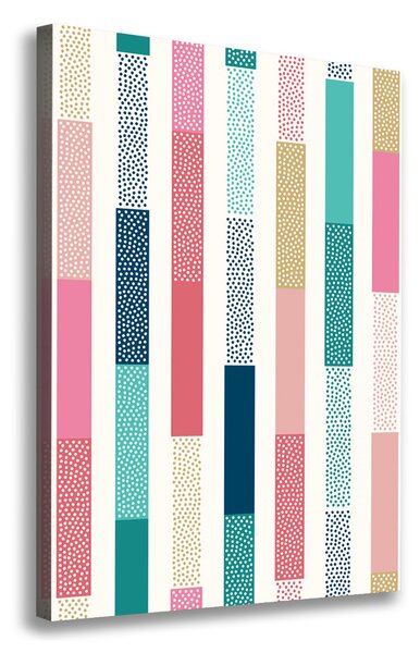Imprimare tablou canvas dungi colorate