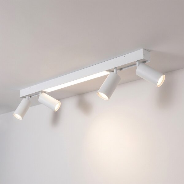 Brilagi - Spot LED SELE 4xGU10/30W/230V + LED/20W alb
