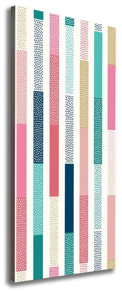 Imprimare tablou canvas dungi colorate