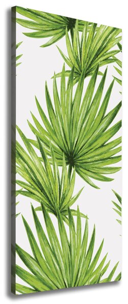 Tablou canvas frunze tropicale