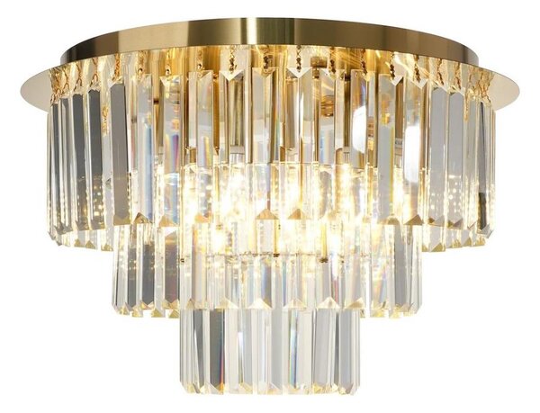 Plafonieră MILANO 6xE14/40W/230V auriu