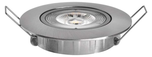 Plafonieră încastrată EXCLUSIVE, LED/5W/230V 4000 K, argintie