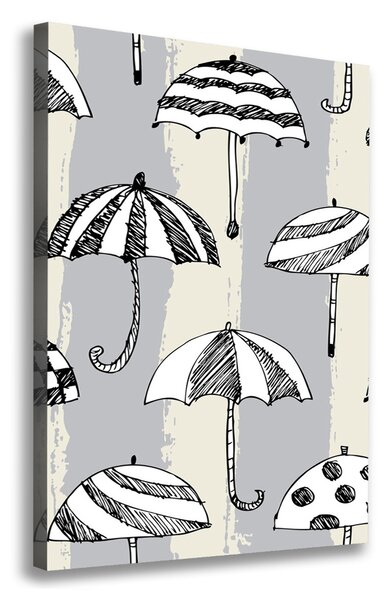 Print pe canvas umbrele