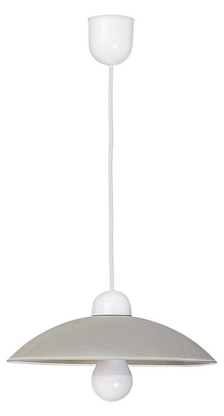 Rabalux 1408 - Lustră CUPOLA RANGE 1xE27/60W/230V gri