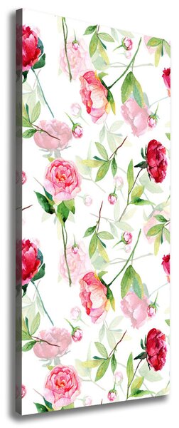 Print pe canvas Trandafiri si bujori