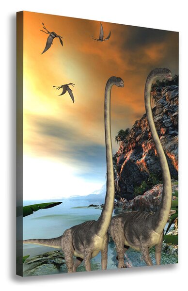 Imprimare tablou canvas dinozauri