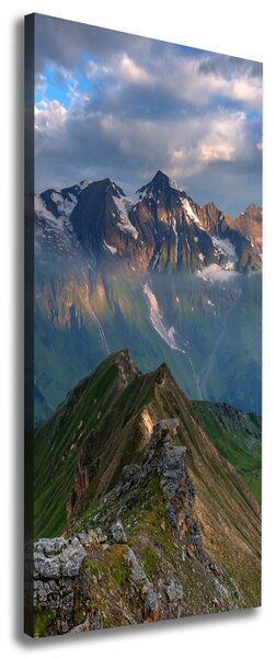 Tablou pe pânză canvas vârfuri de munte