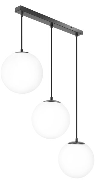 BRILAGI - Lustra pe cablu POLOS 3xE27/40W/230V neagră