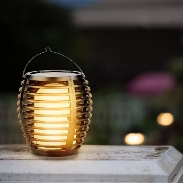 Lampă solară LED FLAME 4 în 1, 0,45 W / 3,7 V, IP44, 500 mAh