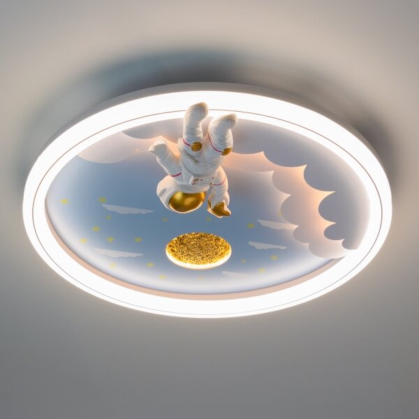 Brilagi - Plafonieră LED reglabilă pentru copii LED/42W/230V 3000/5700K astronaut