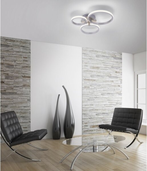 Leuchten Direkt - Lustră LED aplicată JOHANNA LED/4,5W/230V+LED/6W+LED/7,5