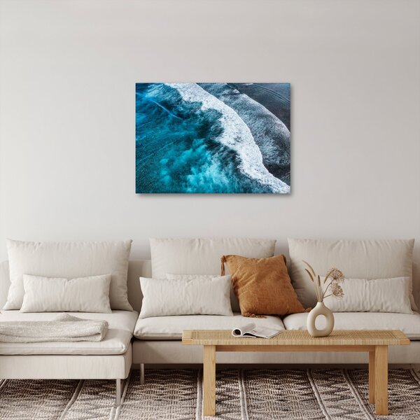 Tablou - Valuri pe mare (70x50 cm)