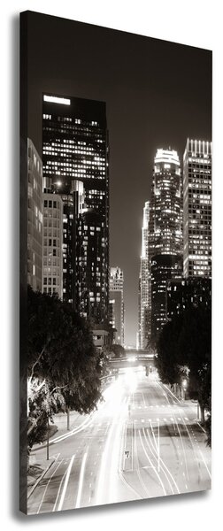 Tablou canvas Los Angeles, pe timp de noapte