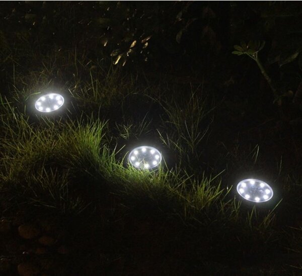 Grundig - Lampă solară LED 8xLED/1xAA 600 mAh