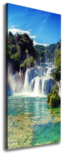 Tablou pe pânză canvas cascada Krka