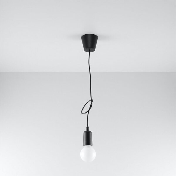 Lustră pe cablu DIEGO 1xE27/60W/230V