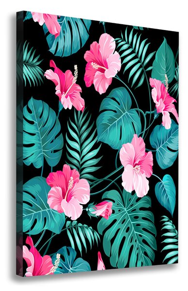 Pictură pe pânză flori Hawaii