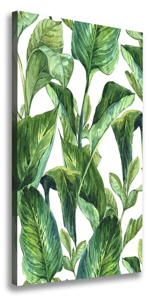 Tablou pe pânză canvas frunze tropicale