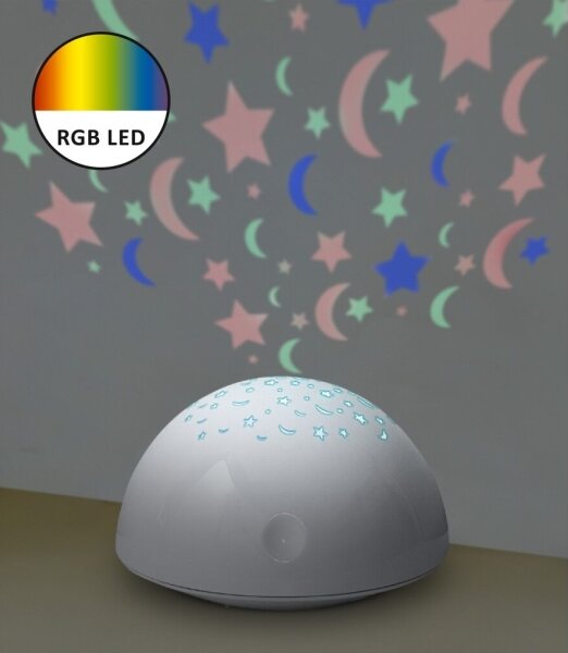 Corp de iluminat LED de veghe LINA RGB LED/0,5W/3xAA Rabalux 1470