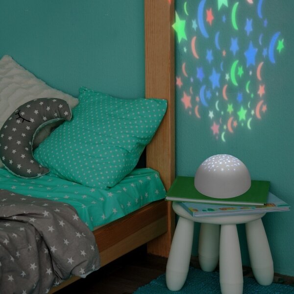 Corp de iluminat LED de veghe LINA RGB LED/0,5W/3xAA Rabalux 1470