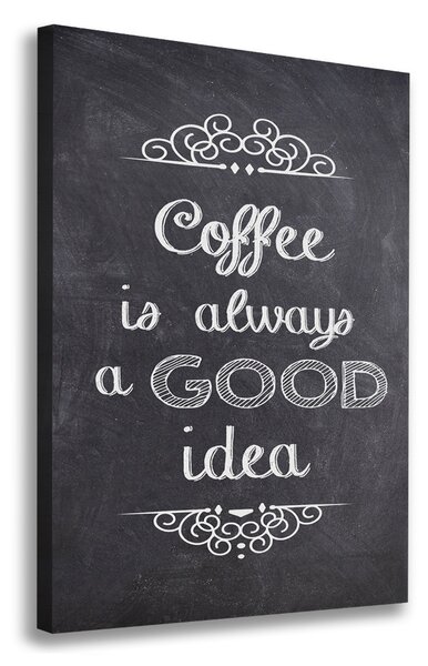 Tablou canvas colaj de cafea