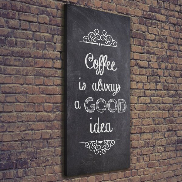 Tablou canvas colaj de cafea