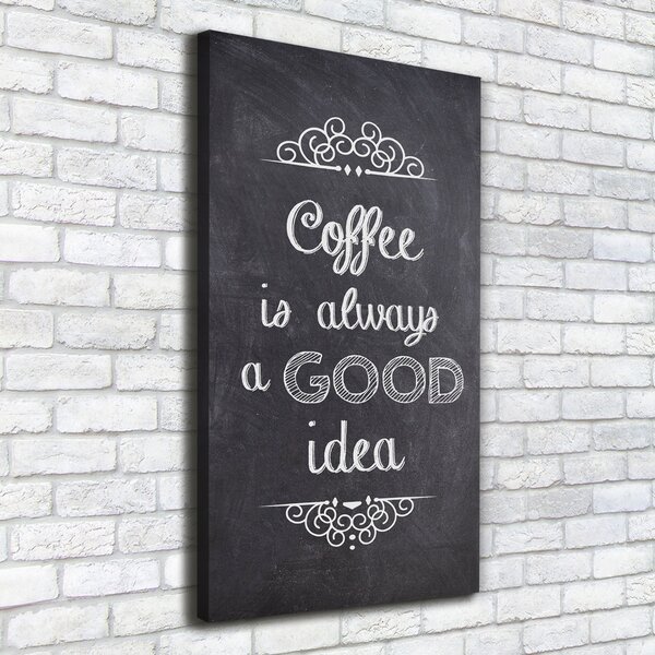 Tablou canvas colaj de cafea