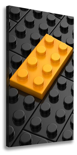 Print pe pânză cărămizi Lego