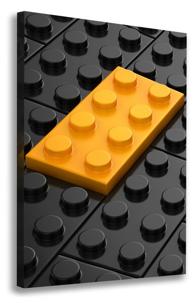 Print pe pânză cărămizi Lego