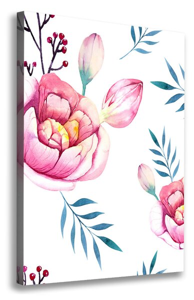 Tablou canvas Bujori