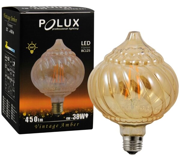 Bec decorativ LED VINTAGE E27/4W/230V 2700K