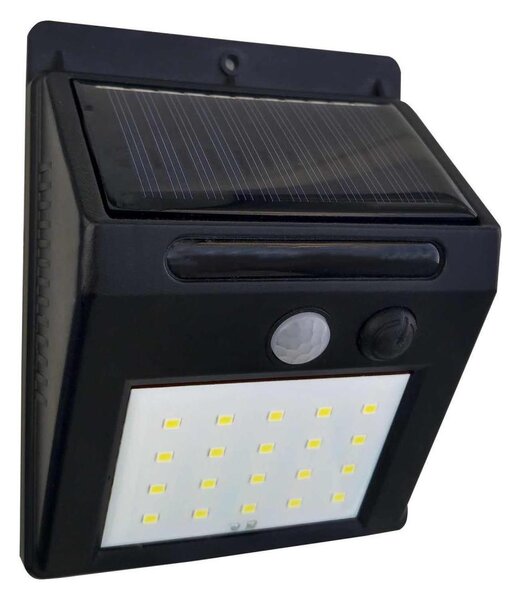 Aplică LED solară cu senzor LED/3W/3,7V 1200 mAh IP44