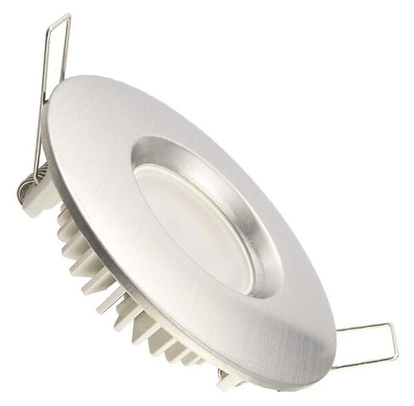 LED Lampă încastrată baie LED/7W/230V 4000K aringtiu IP44