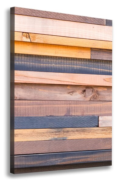 Imprimare tablou canvas de perete din lemn