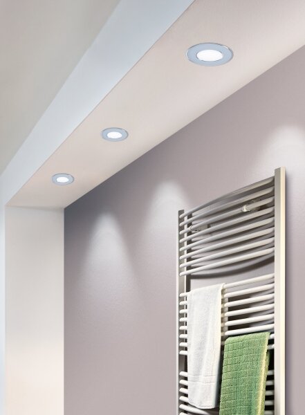 Eglo 99204 - Plafonieră LED pentru baie FUEVA 5 LED/2,7W/230V IP44