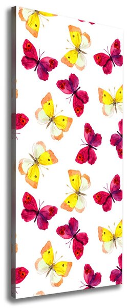 Tablou pe pânză canvas fluturi colorat