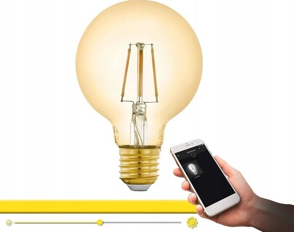 Bec LED dimabil VINTAGE E27/5,5W/230V 2200K Eglo 12572