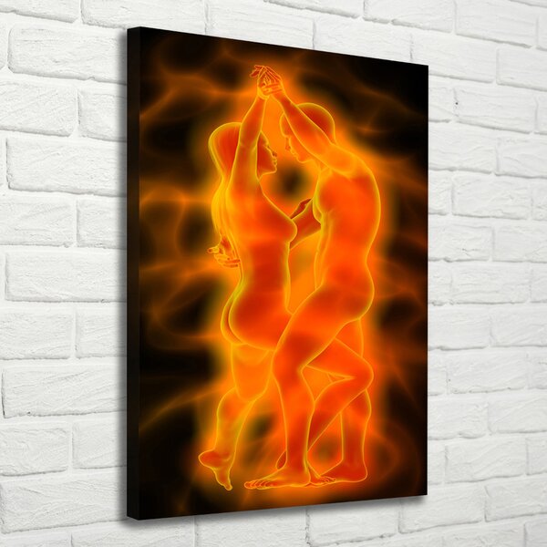 Imprimare tablou canvas pereche de dans