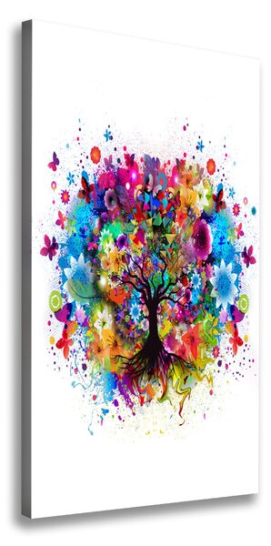 Tablouri tipărite pe pânză copac abstract