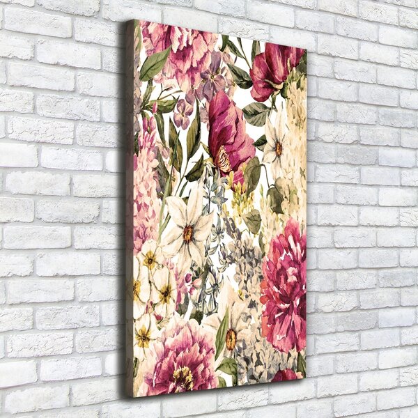 Imprimare tablou canvas model floral
