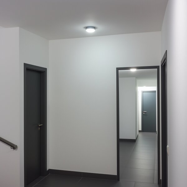 Brilagi - Plafonieră industrială LED SIMA LED/12W/230V IP65 negru