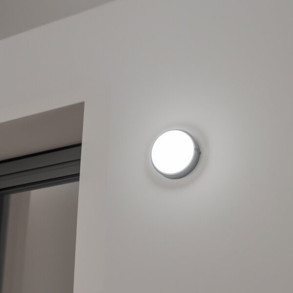 Brilagi - Plafonieră industrială LED SIMA LED/12W/230V IP65 negru