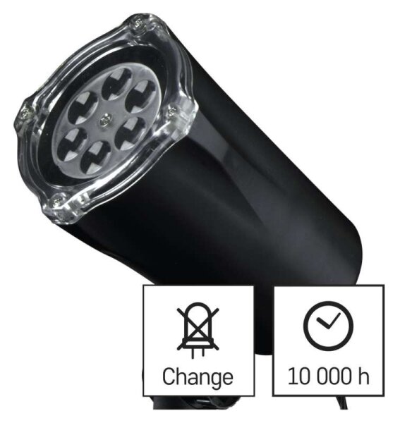 Proiector LED de Crăciun de exterior LED/3,6W/230V IP44 alb rece