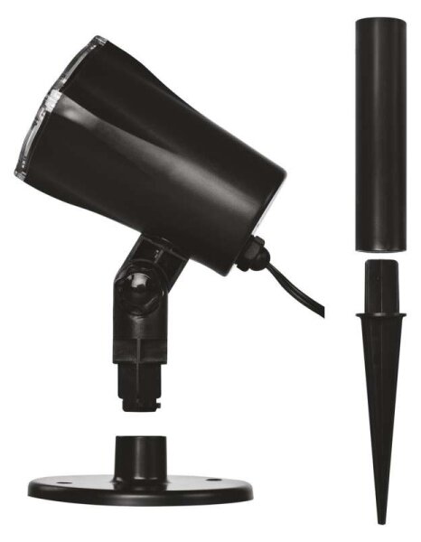 Proiector LED de Crăciun de exterior LED/3,6W/230V IP44 alb rece
