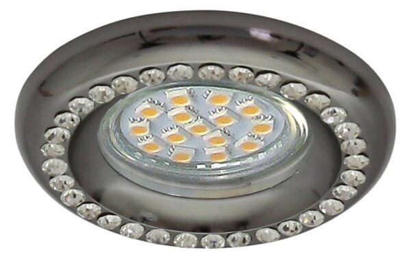 Lampă încastrată SOC 1xGU10/50W/230V negru