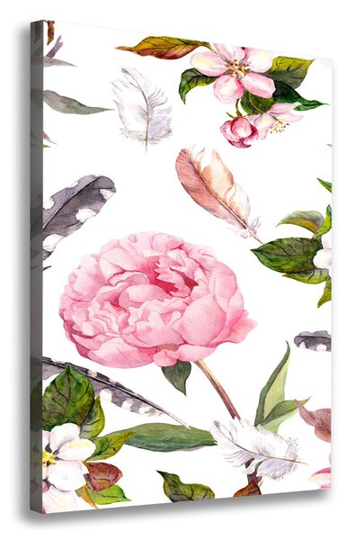 Print pe canvas model floral