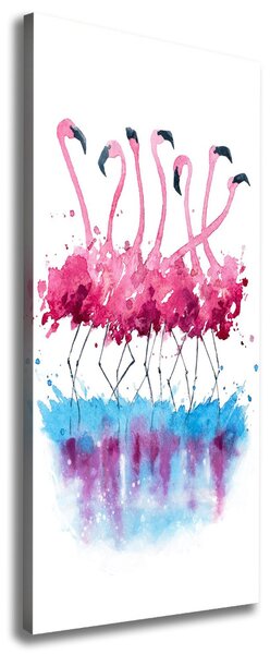Print pe canvas Flamingos