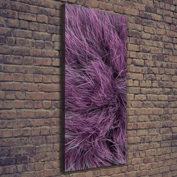 Print pe canvas blană roz