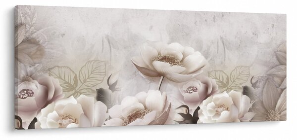 Tablou - Tufe roz (120x50 cm)